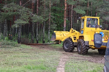 Строим тропу здоровья.