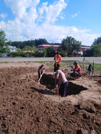 Будет новая стела.